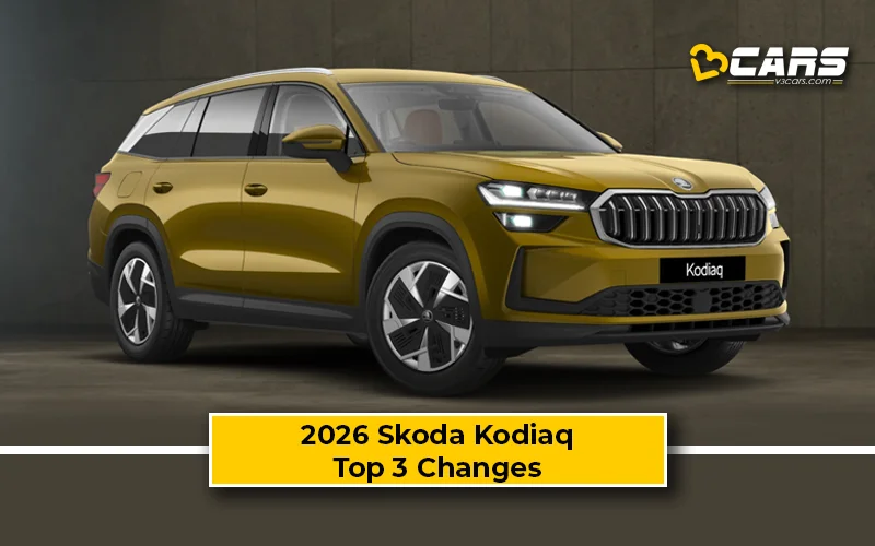 2026 Skoda Kodiaq Launched At Rs. 37 Lakh – Top 3 Changes
