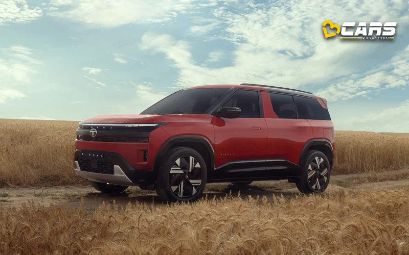 2025 Tata Sierra Front Quater Exterior Design