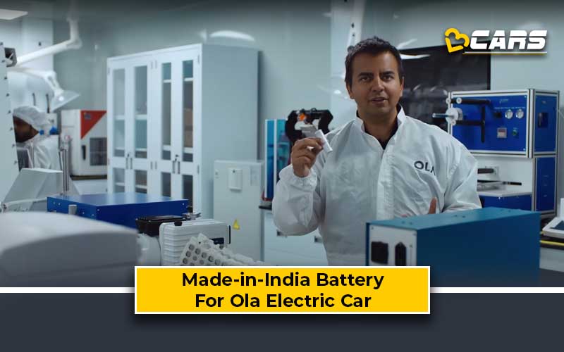 Ola Electric Car Battery Cells