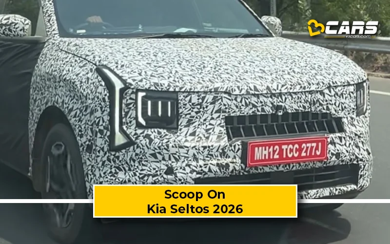 Scoop: New-Gen Kia Seltos 2026 To Offer Box-ier Styling & Larger Dimensions