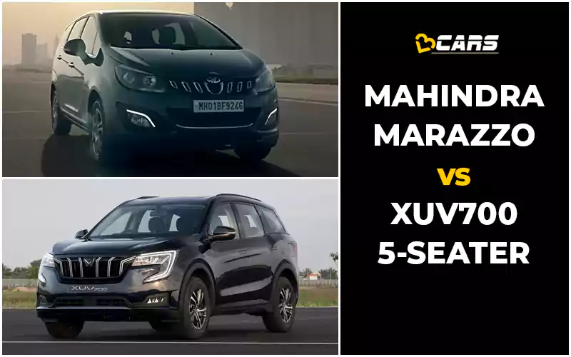 Marazzo Vs XUV700 5S