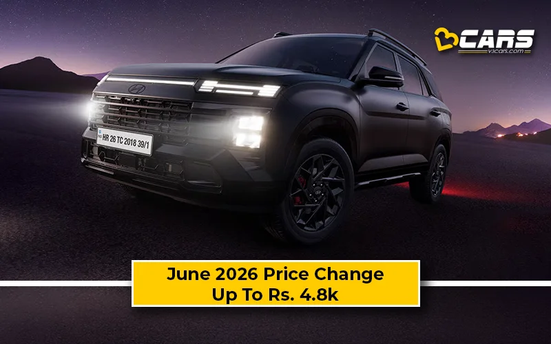 Hyundai Alcazar June 2026 Price Change - Hiked Up To Rs. 4.8k