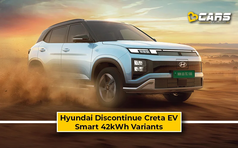 2026 Hyundai Creta Electric Smart 42kWh Variants Discontinued