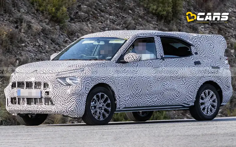 Citroen c3x sedan crossover spotted on test