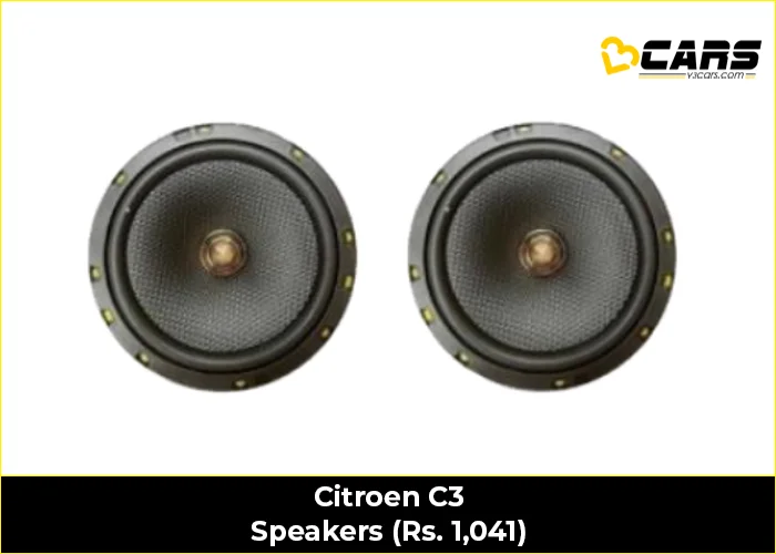 Citroen C3 Speakers (Rs. 1,041)