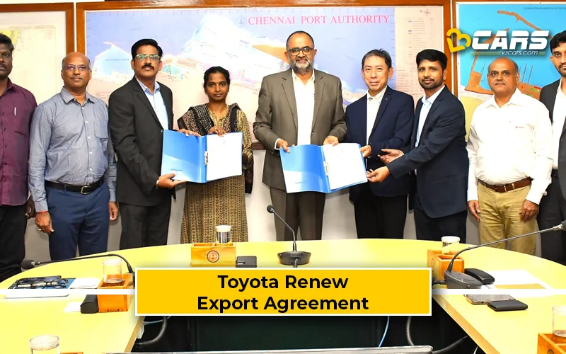 Toyota Kirloskar Renew Export Agreement With Kamarajar Port