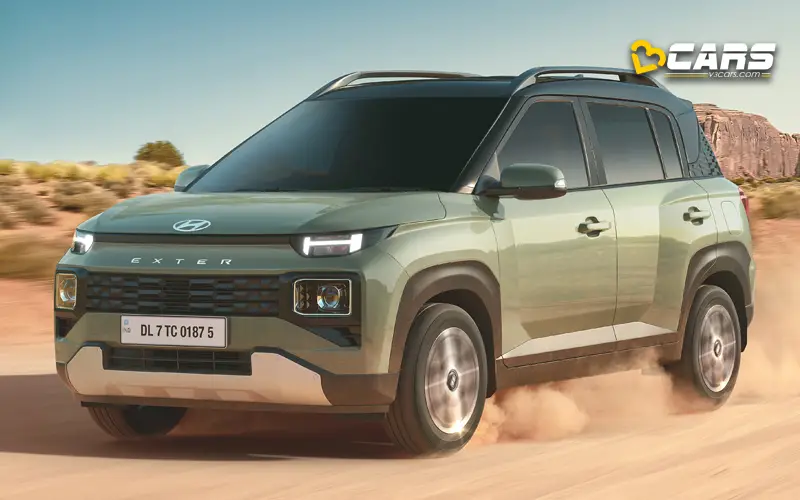 Hyundai exter rear profile revealed ahead of launch