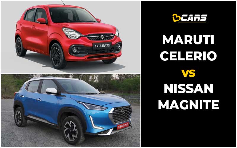 Maruti Suzuki Celerio Vs Nissan Magnite