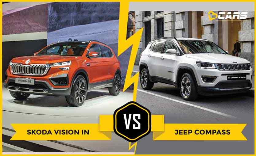 Skoda Vision IN vs Jeep Compass
