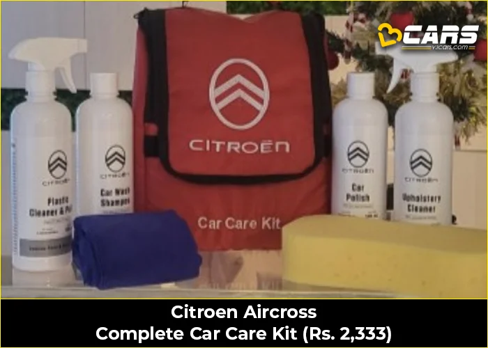 Citroen Aircross Complete Car Care Kit (Rs. 2,333)