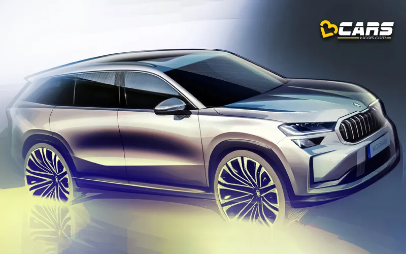 New skoda kodiaq suv teased ahead of october 4 reveal