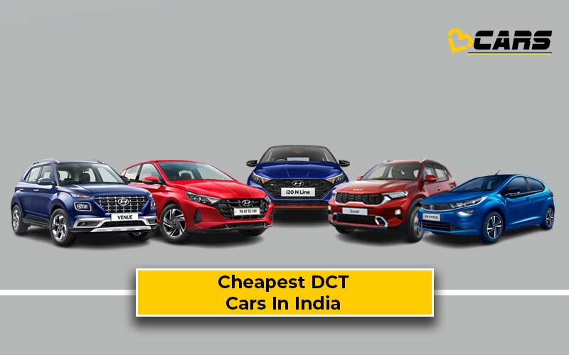 Cheapest DCT Automatic Transmission Cars in India 2022 V3Cars