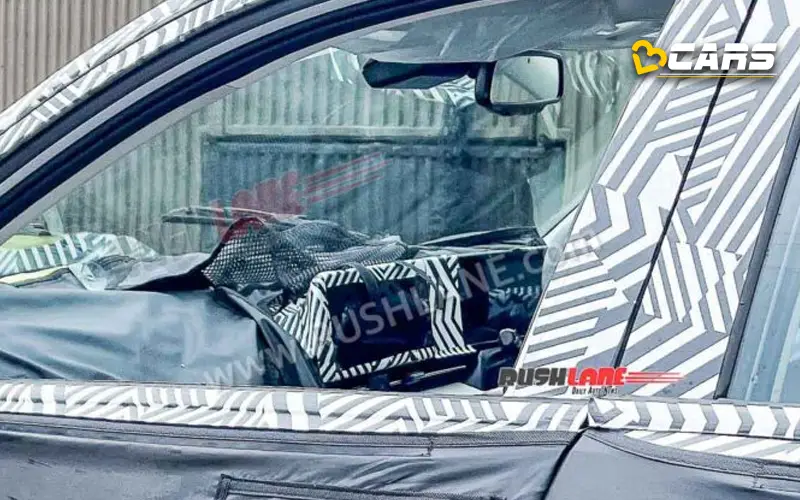 Next gen hyundai verna twin screen spied