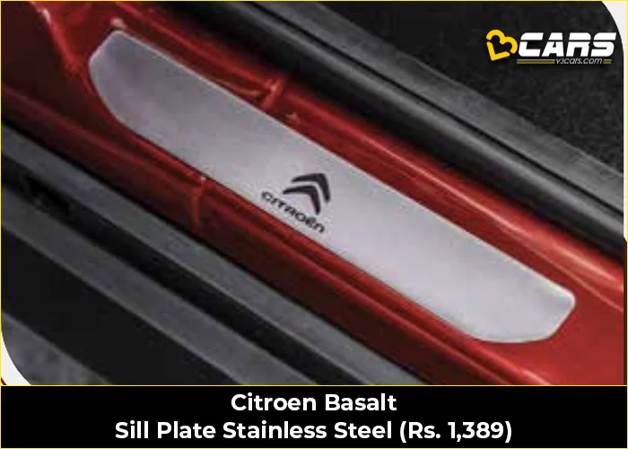 Citroen Basalt Sill Plate Stainless Steel (Rs. 1,389)