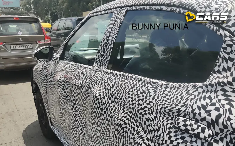 Citroen c3 x crossover sedan spotted on test