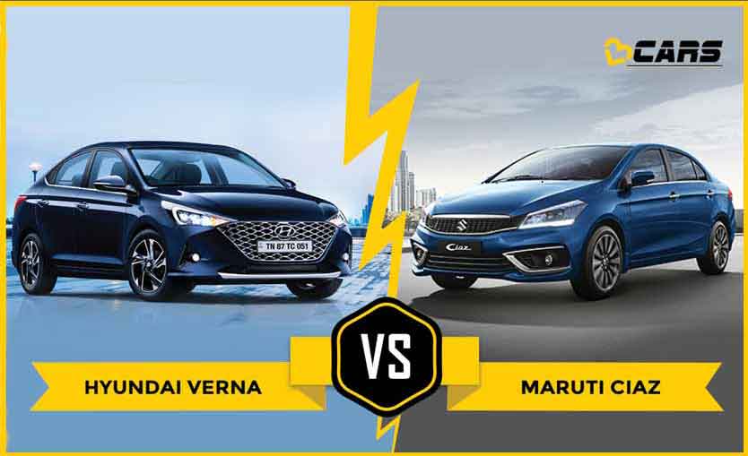 Hyundai Verna 2020 vs Maruti Ciaz 2020