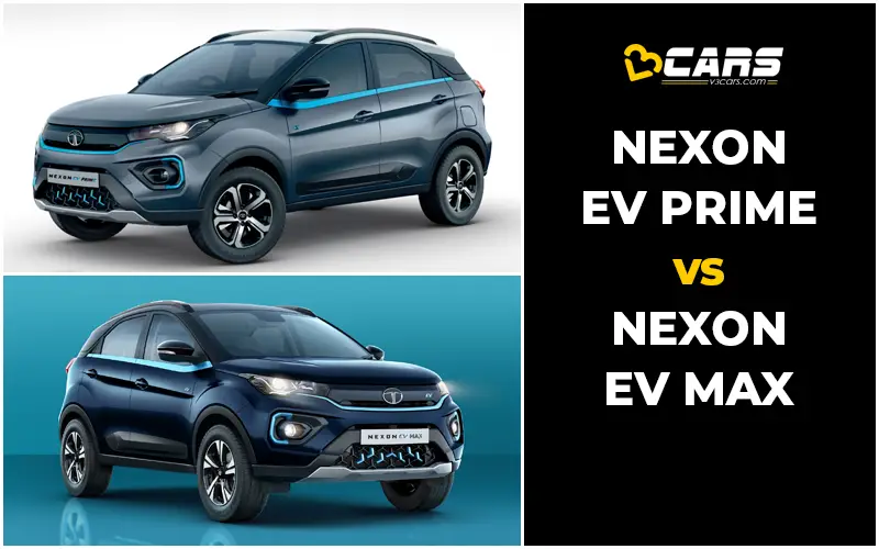 Tata Nexon EV Prime Vs Tata Nexon EV Max