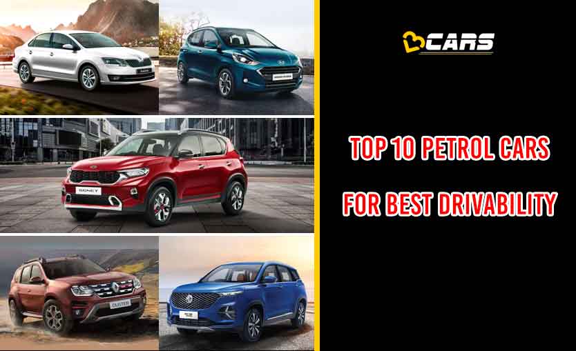 Top 10 Petrol Cars For Best Drivability