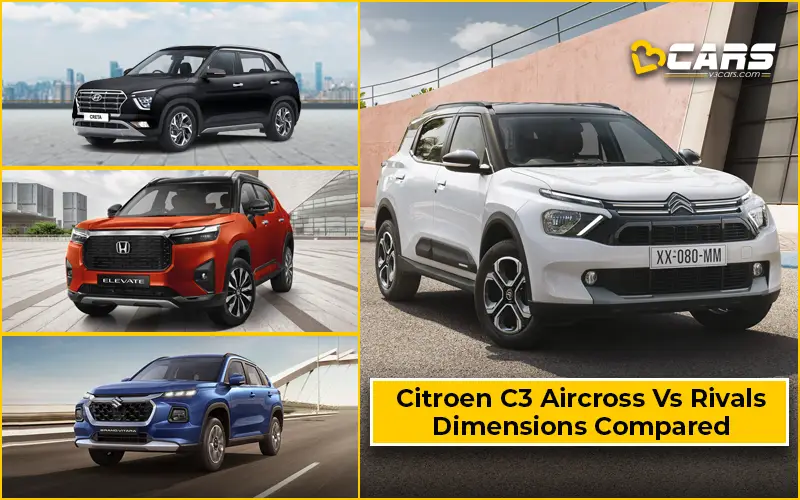 2023 Citroen C3 Aircross Vs Rivals