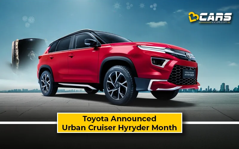 Toyota Announced Urban Cruiser Hyryder Month