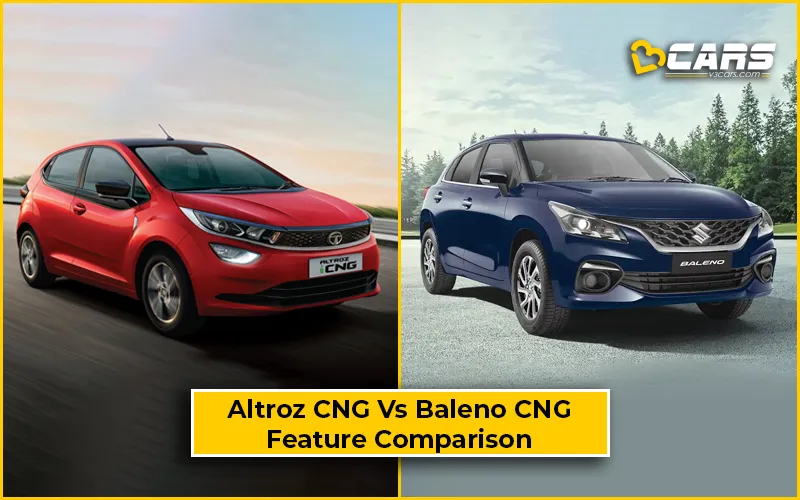 Tata Altroz CNG Vs Maruti Baleno CNG