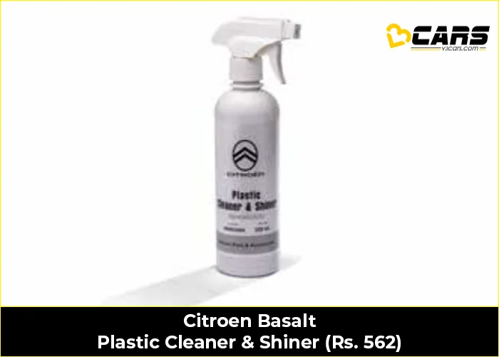Citroen Basalt Plastic Cleaner &amp; Shiner (Rs. 562)