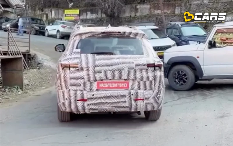 2026 Maruti Brezza Rear Exterior Design