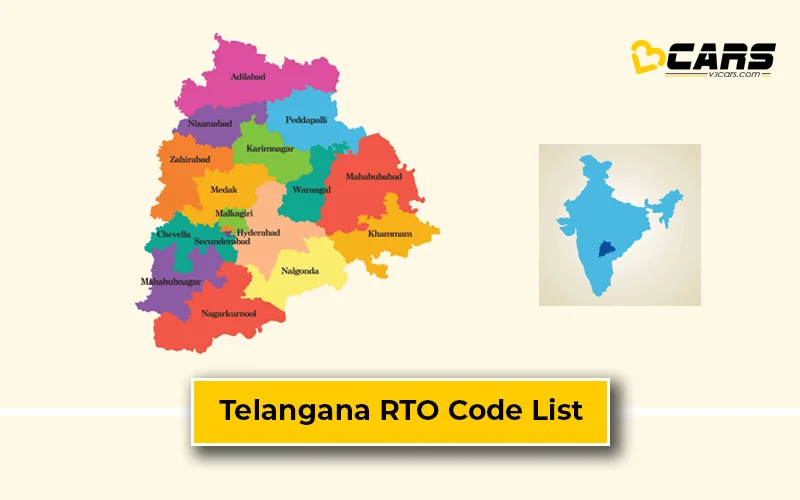 Telangana RTO Codes List - 2025 Updated TS RTO City Codes