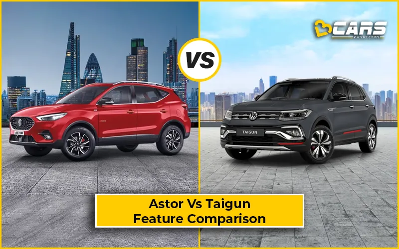 MG Astor Vs Volkswagen Taigun