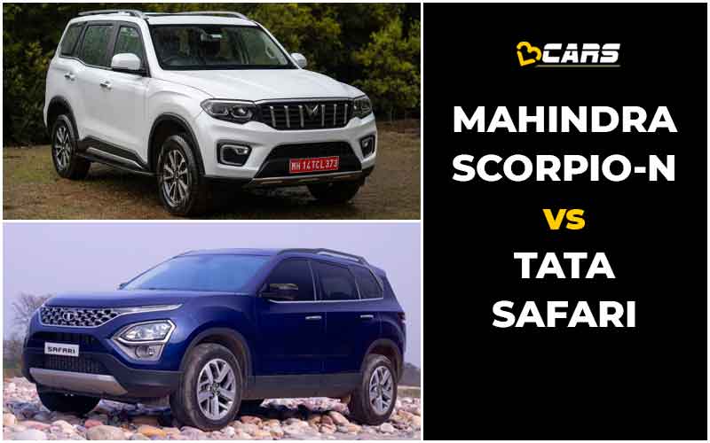 Mahindra Scorpio-N Vs Tata Safari