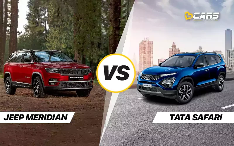 Jeep Meridian vs Tata Safari