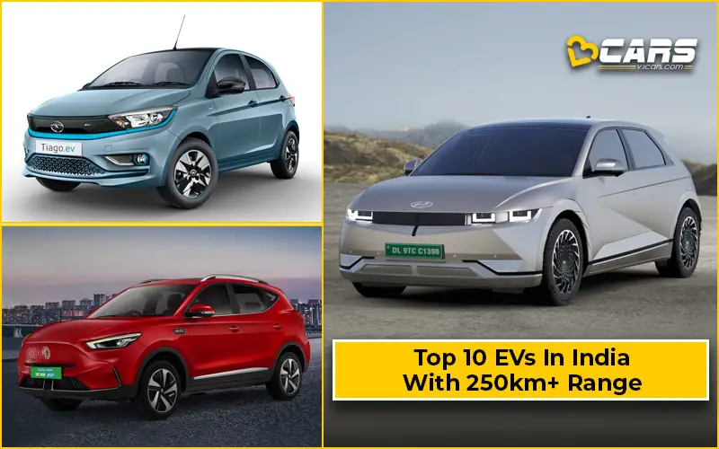 Electric Cars In India With 250 KM Range (Best Review)