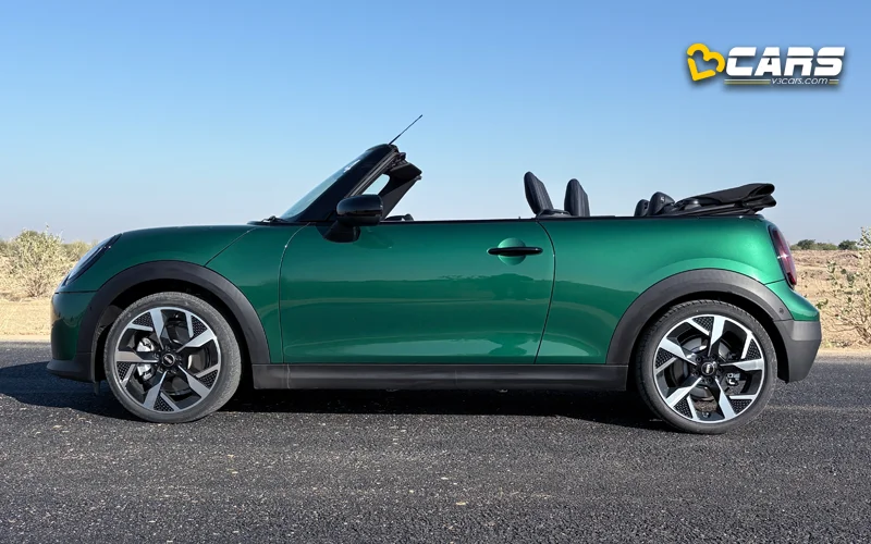 Mini Cooper S Convertible Side Exterior Design