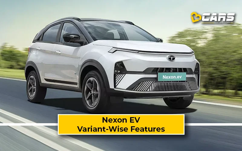 2024 Tata Nexon EV Variant-Wise Features
