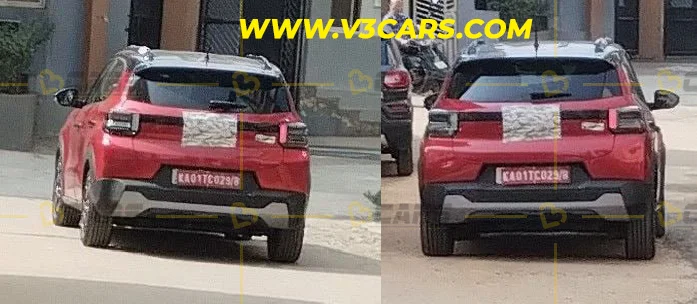 2026 Citroen eC3 Rear Exterior Design