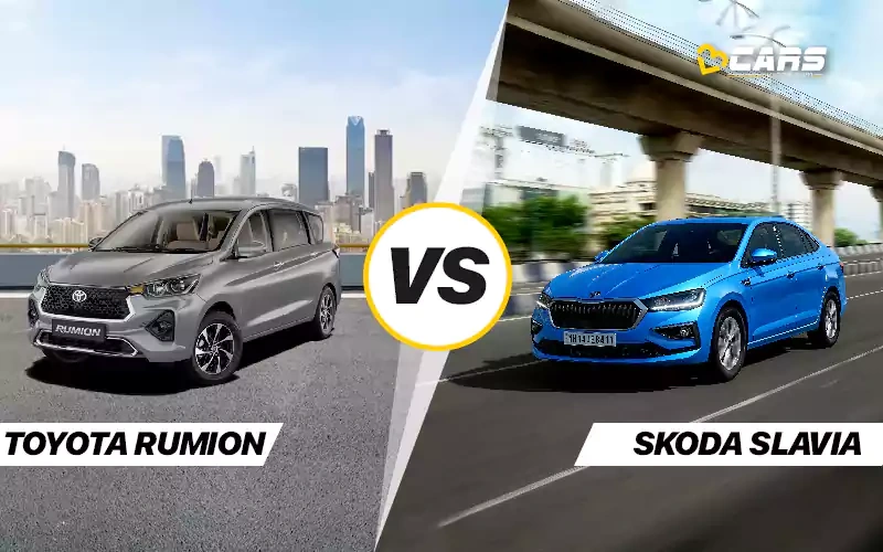 Toyota Rumion Vs Skoda Slavia Price, Engine Specs & Dimensions Comparison