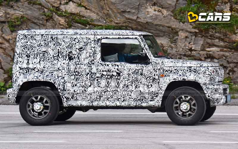 India bound suzuki jimny 5 door spied