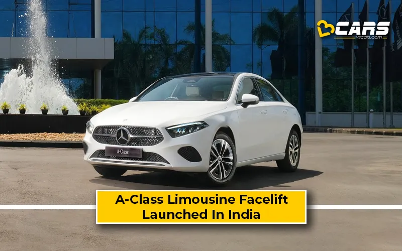 Mercedes Benz A-Class facelift launched in India at Rs. 45.80 lakh - CarWale