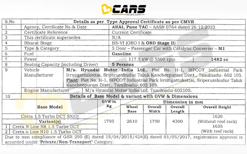 Hyundai creta n line n8 n10 manual automatic transmission