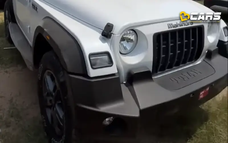 Mahindra thar 2wd gets a new badge
