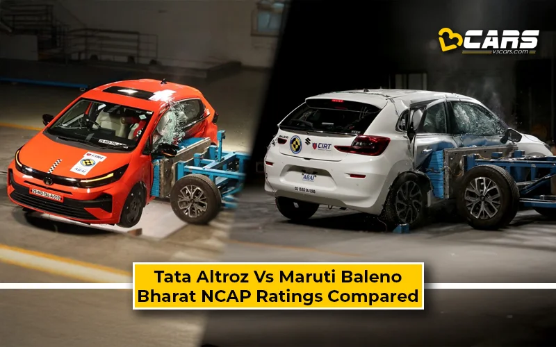 Tata Altroz vs Maruti Baleno – Bharat NCAP Safety Ratings Compared