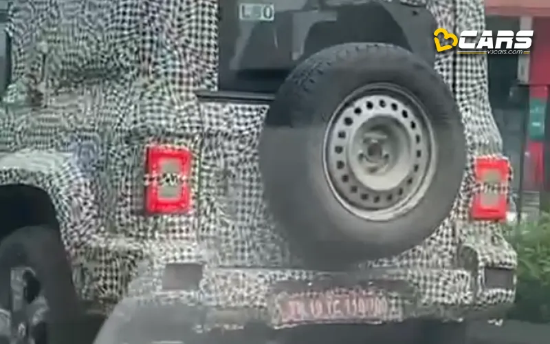 Mahindra thar 5 door spied launch date inching closer