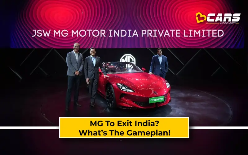 MG Could Exit India — JSW To Raise Stake In JSW MG & Bring New EV Brand