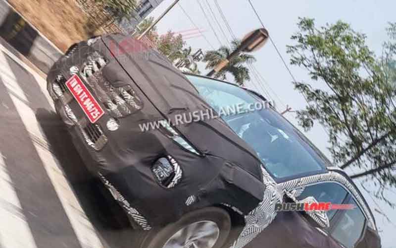 2022 hyundai tucson with adas radar spied