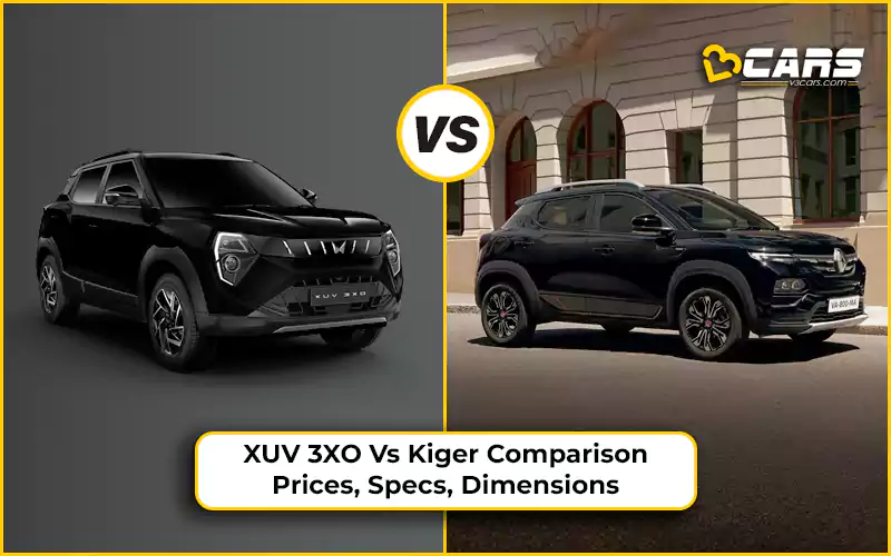 XUV 3XO Vs Kiger