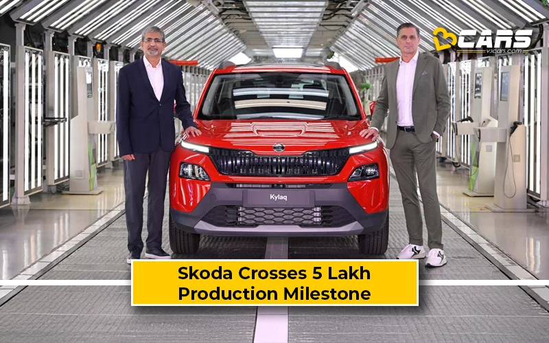 Skoda Crosses 5-Lakh Production Milestone In India In 25 Years