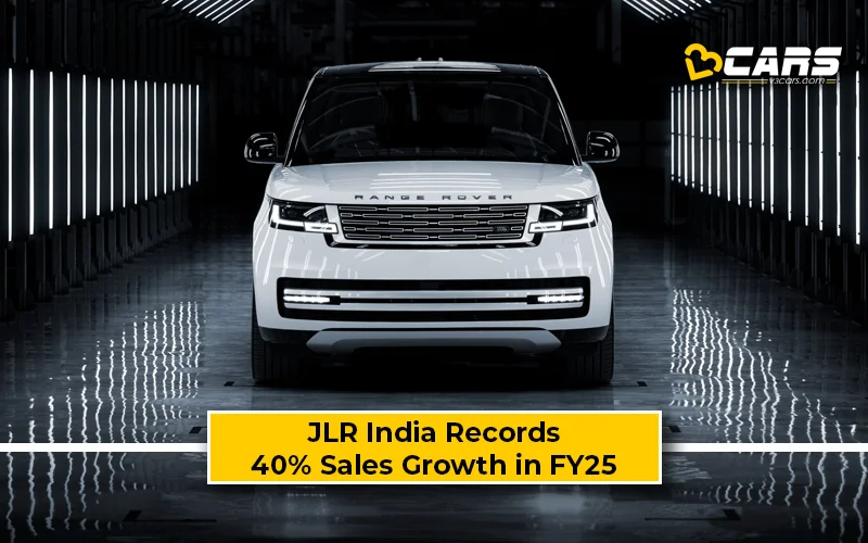 JLR India Post Record Sales With 40% Growth In FY25