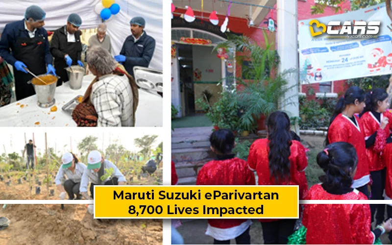 Maruti Suzuki eParivartan Impacts 8700 Lives