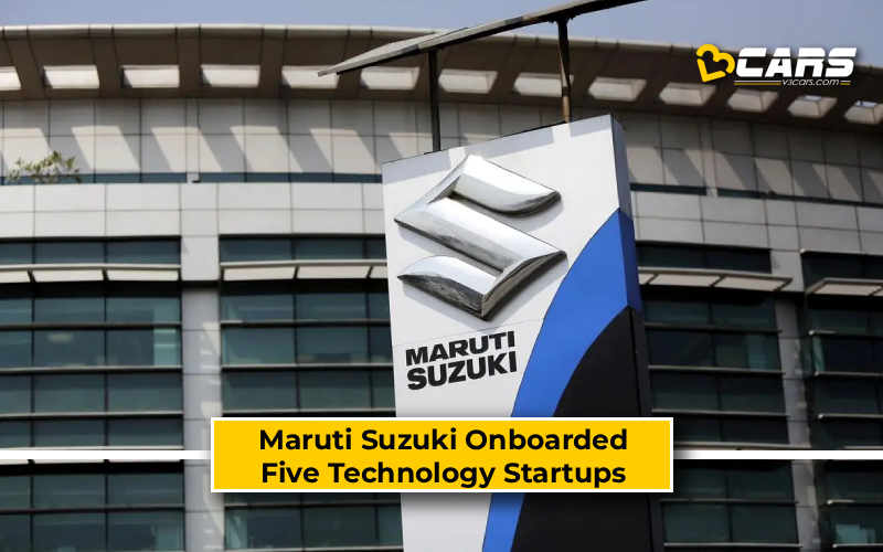 Maruti Suzuki Onboarded Five Technology Startups
