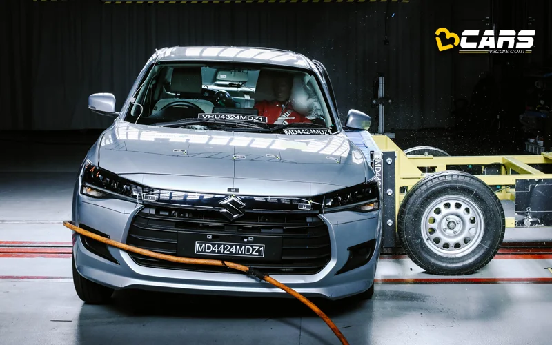 2024 maruti suzuki dzire scores 5 star safety rating from gncap